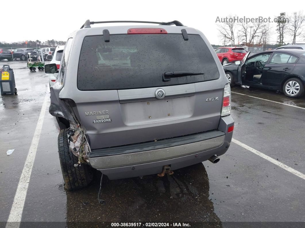 2008 Mercury Mariner Premier Gray vin: 4M2CU97198KJ28655