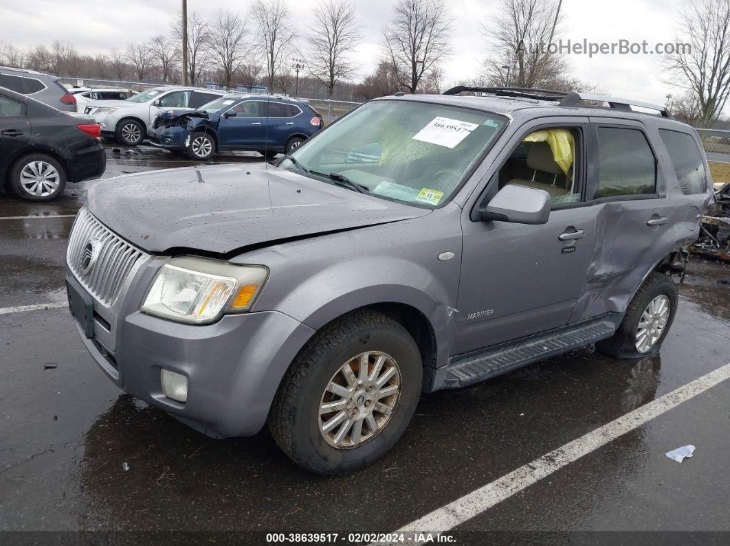 2008 Mercury Mariner Premier Gray vin: 4M2CU97198KJ28655