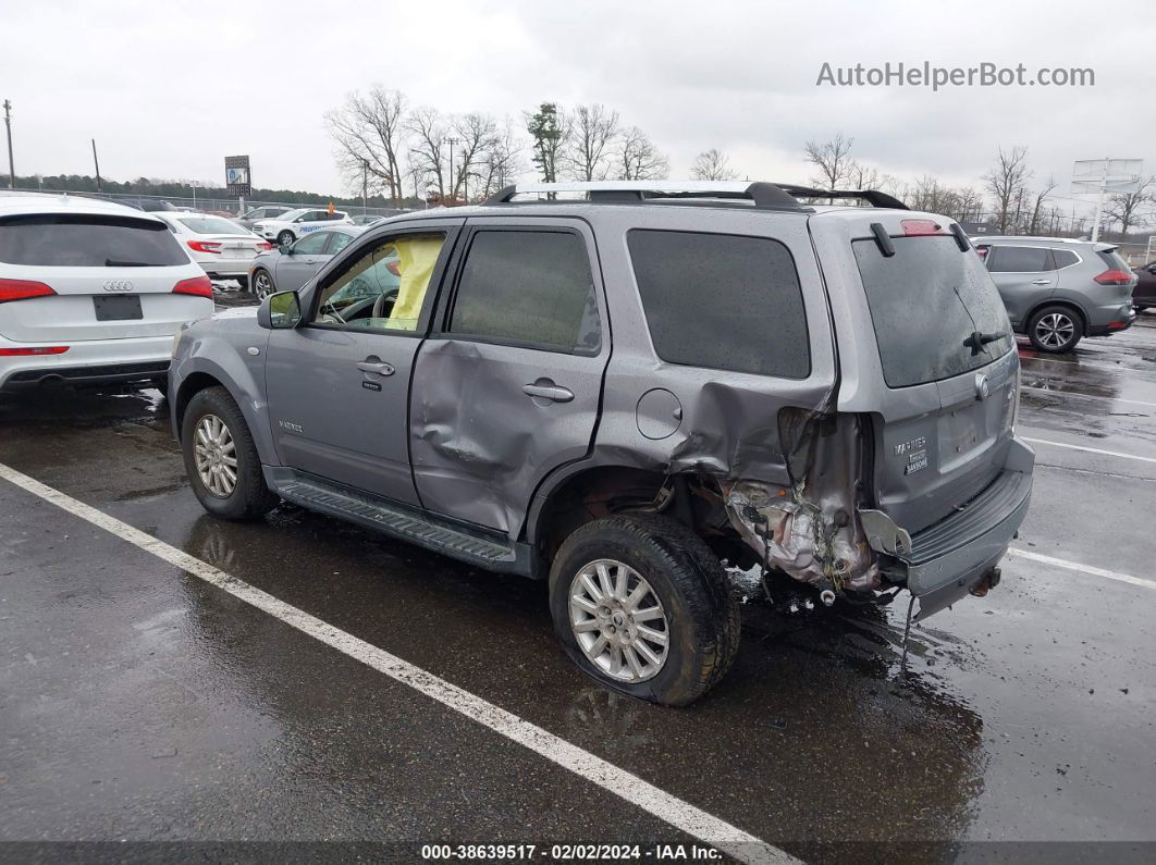 2008 Mercury Mariner Premier Gray vin: 4M2CU97198KJ28655