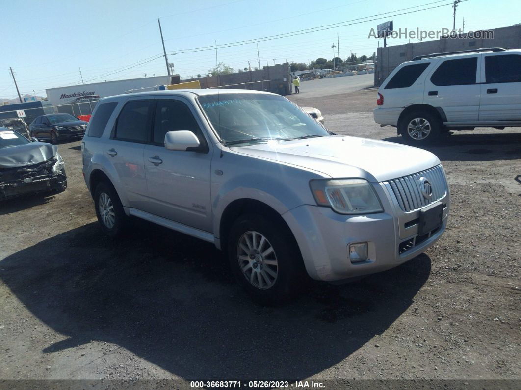 2008 Mercury Mariner Premier Silver vin: 4M2CU97198KJ32754