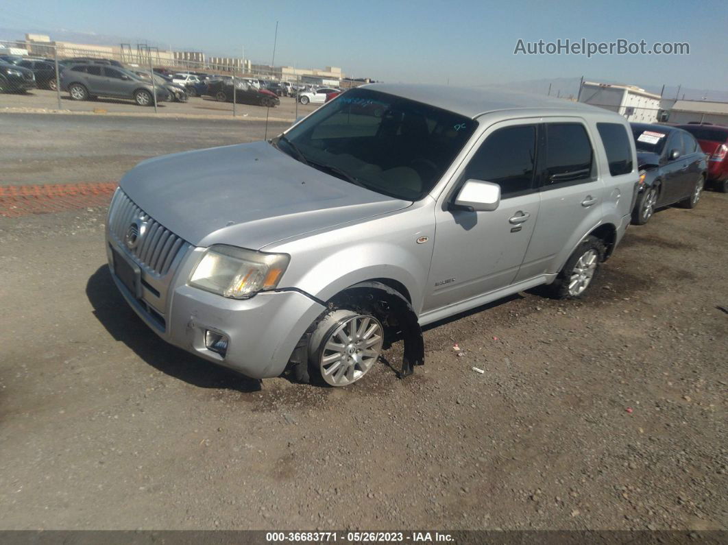 2008 Mercury Mariner Premier Silver vin: 4M2CU97198KJ32754