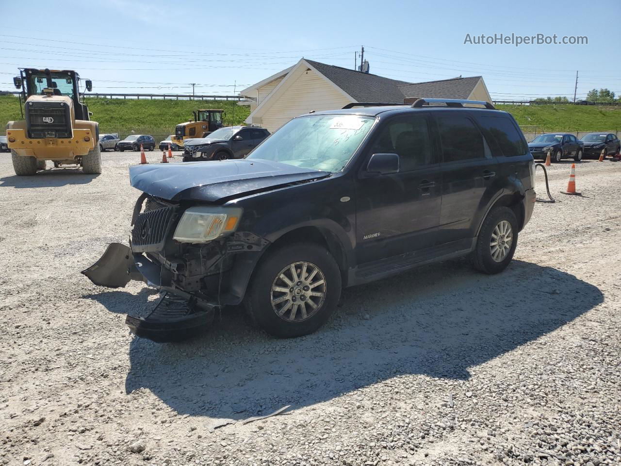 2008 Mercury Mariner Premier Black vin: 4M2CU971X8KJ09046