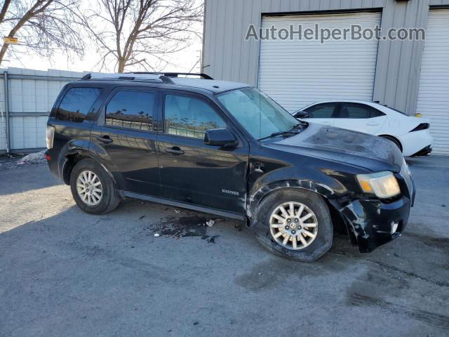 2008 Mercury Mariner Premier Black vin: 4M2CU971X8KJ09368