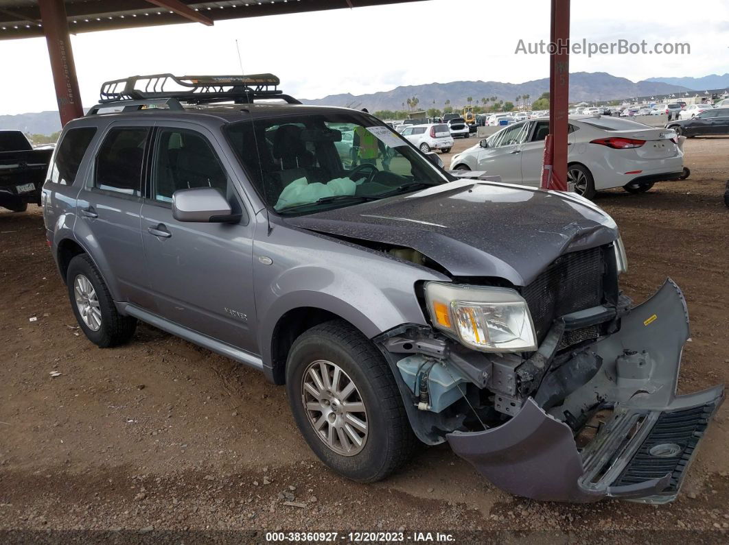 2008 Mercury Mariner Premier Gray vin: 4M2CU971X8KJ31872