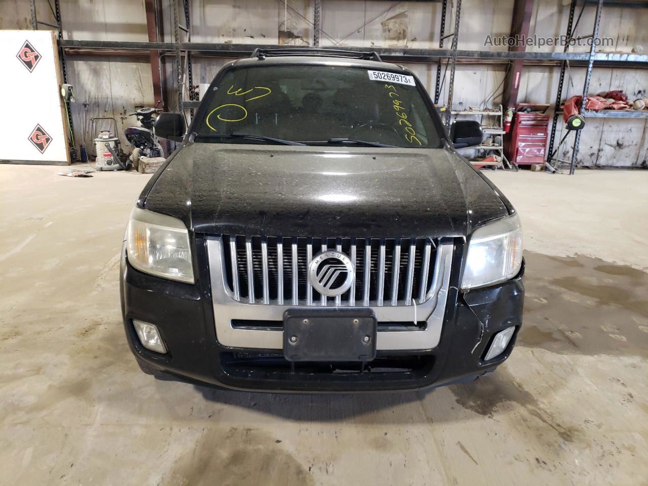 2008 Mercury Mariner Premier Black vin: 4M2CU971X8KJ50776