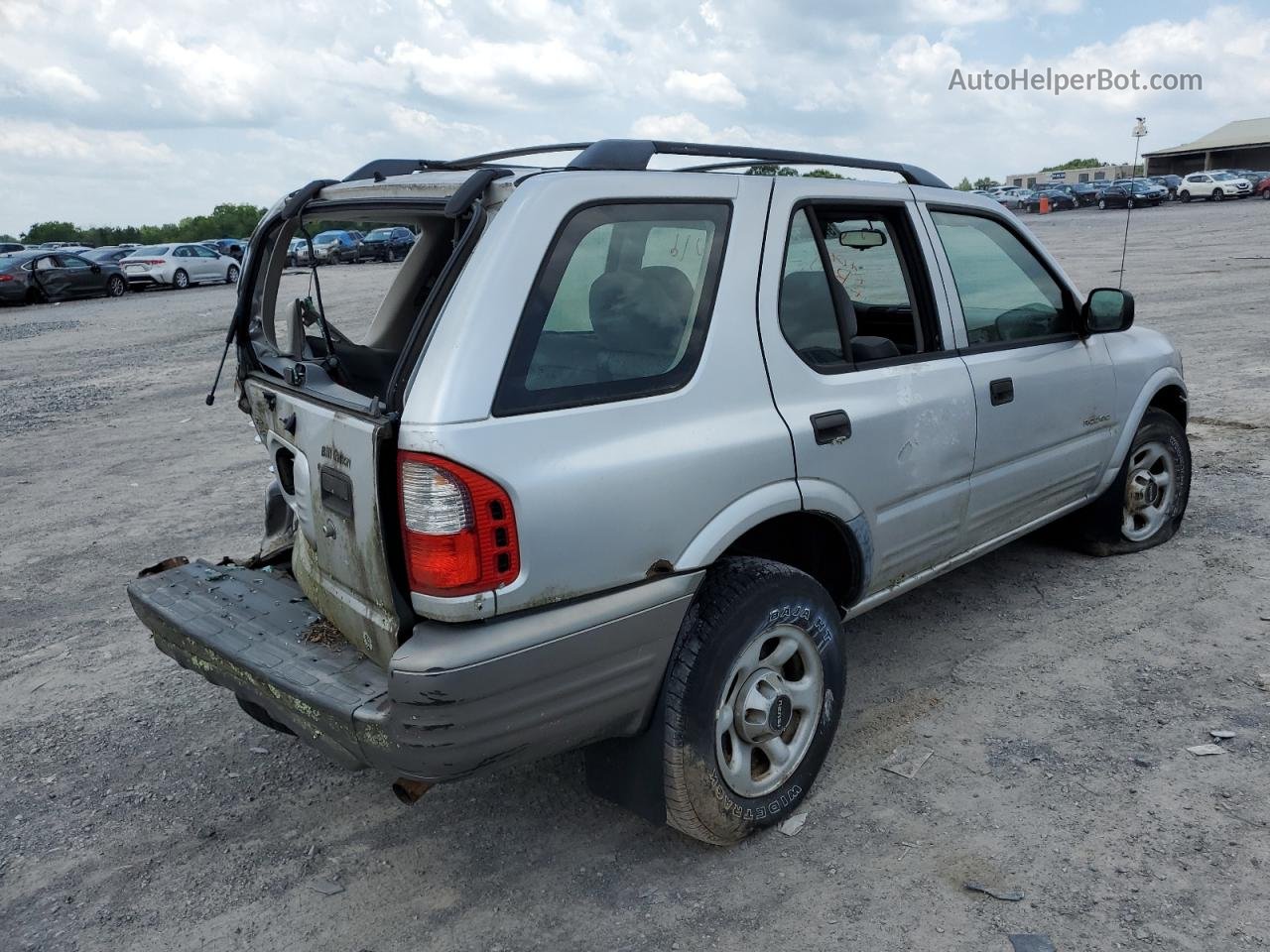 2001 Isuzu Rodeo S Серебряный vin: 4S2CK58D814318149