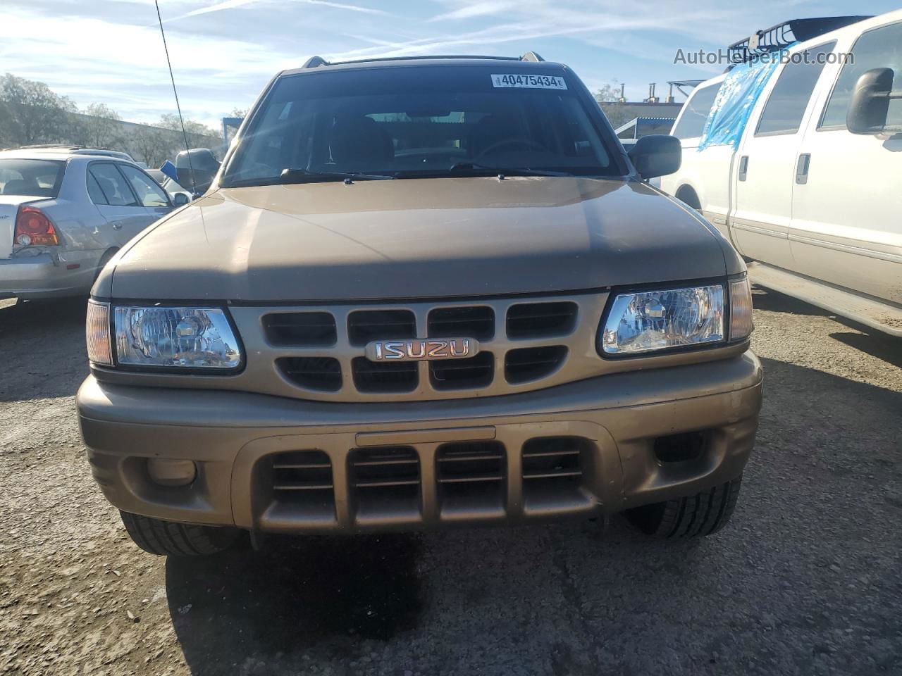 2001 Isuzu Rodeo S Желто-коричневый vin: 4S2CK58W414325889