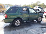 2001 Isuzu Rodeo S Green vin: 4S2CK58W414362442