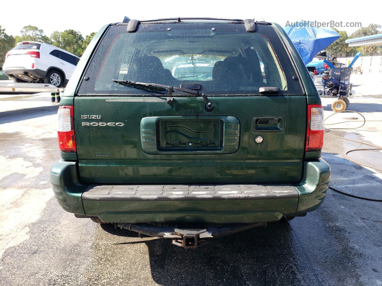 2001 Isuzu Rodeo S Green vin: 4S2CK58W414362442