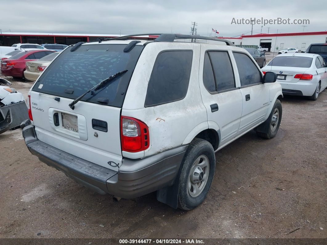 2001 Isuzu Rodeo Ls 3.2l V6/lse 3.2l V6/s 3.2l V6 White vin: 4S2CK58W614322878