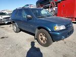 2001 Isuzu Rodeo S Синий vin: 4S2CK58W614339910