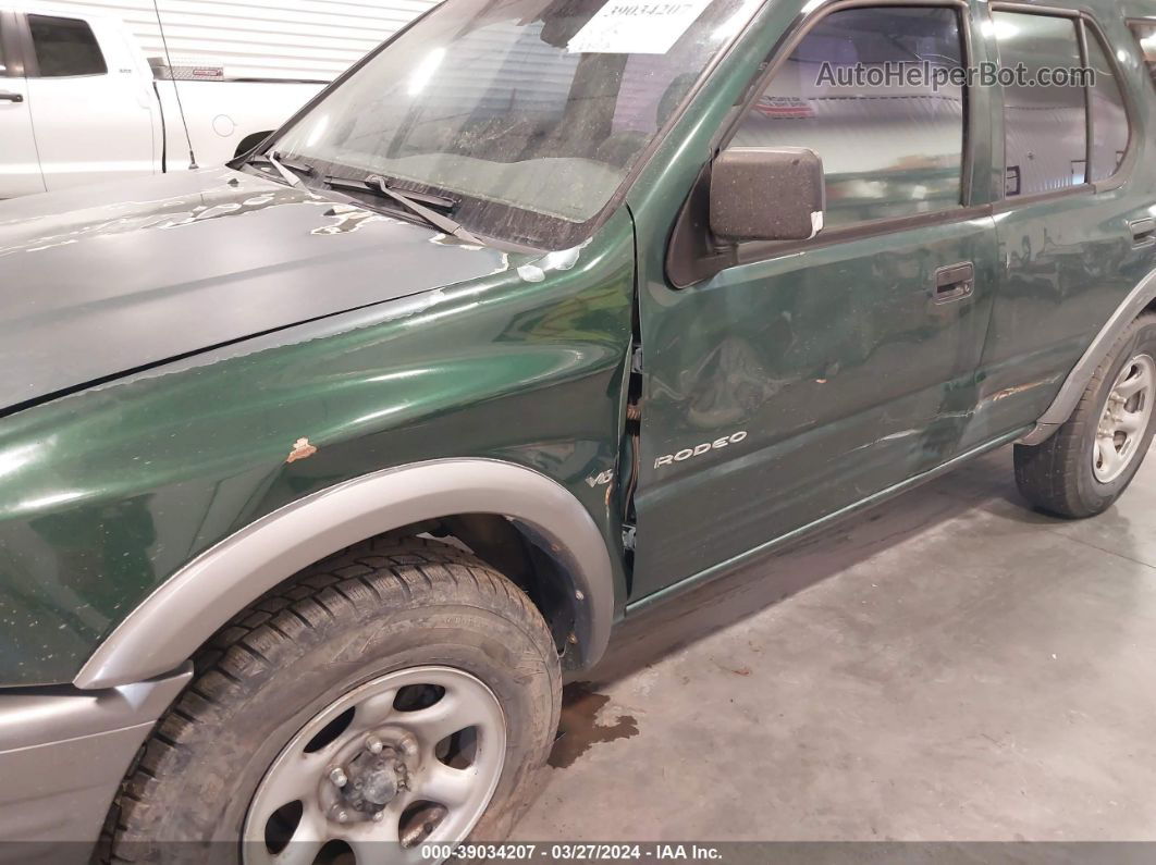 2001 Isuzu Rodeo   Зеленый vin: 4S2CK58W714321416