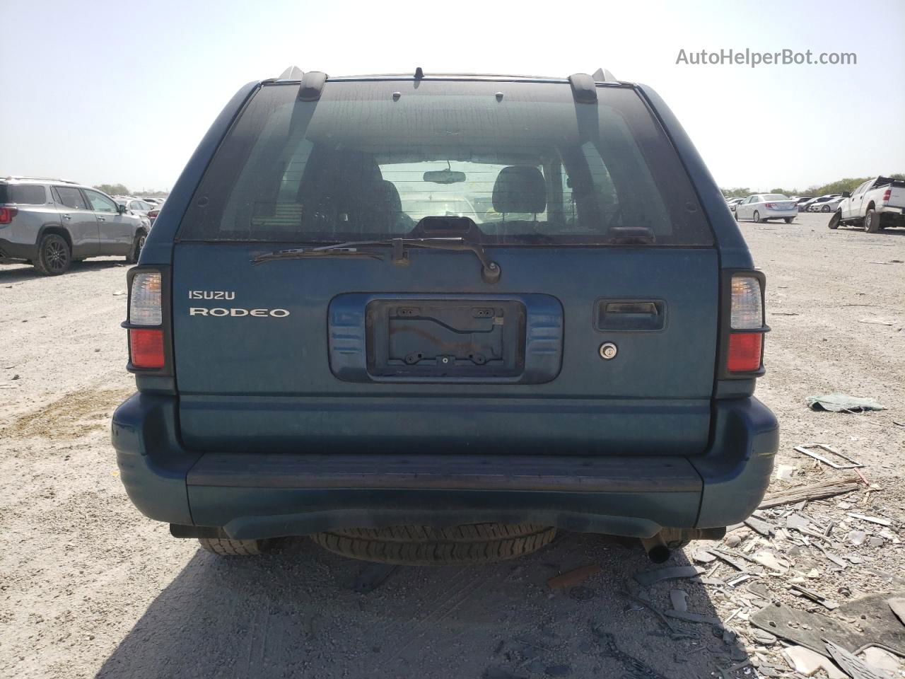 2001 Isuzu Rodeo S Blue vin: 4S2CK58W714324655