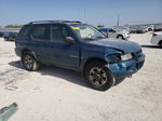 2001 Isuzu Rodeo S Blue vin: 4S2CK58W714324655