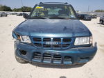 2001 Isuzu Rodeo S Blue vin: 4S2CK58W714324655