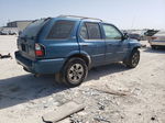 2001 Isuzu Rodeo S Blue vin: 4S2CK58W714324655