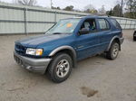 2001 Isuzu Rodeo S Blue vin: 4S2CK58W714357137