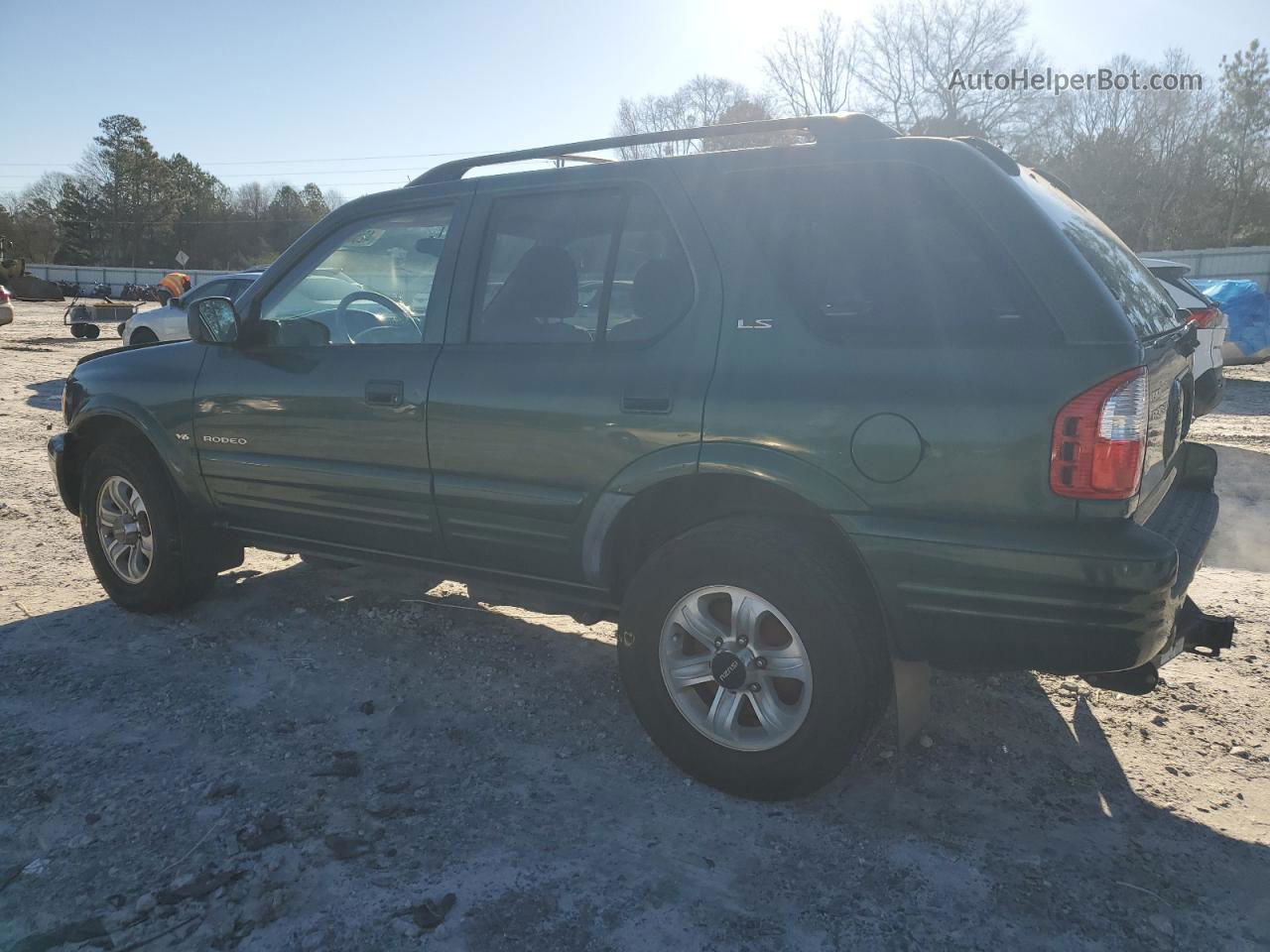 2001 Isuzu Rodeo S Green vin: 4S2CK58W814309386