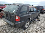 2001 Isuzu Rodeo S Black vin: 4S2CK58W814325538