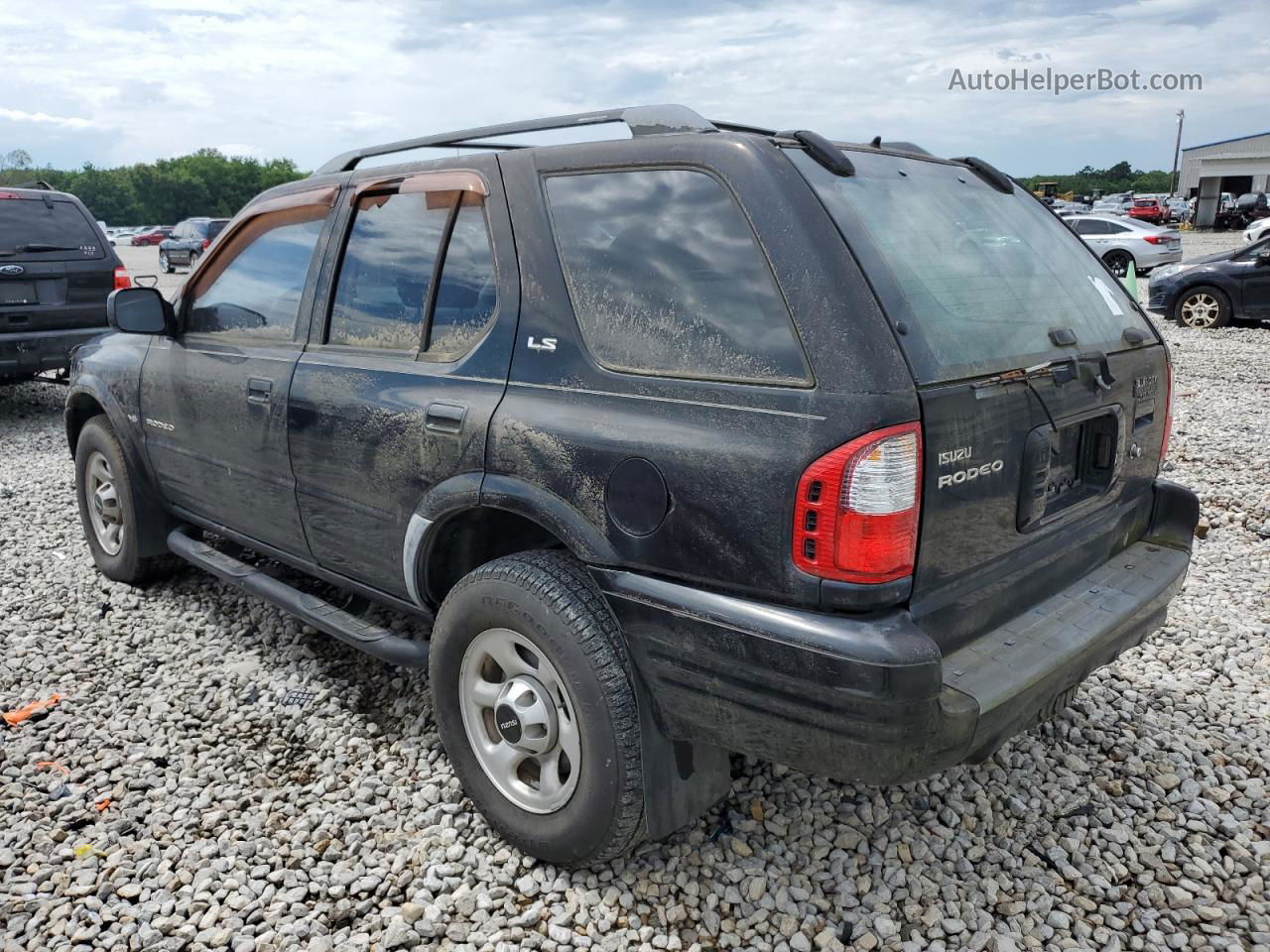 2001 Isuzu Rodeo S Black vin: 4S2CK58W814325538