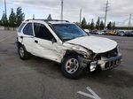 2001 Isuzu Rodeo S White vin: 4S2CK58W914300681