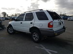 2001 Isuzu Rodeo S White vin: 4S2CK58W914300681