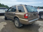 2001 Isuzu Rodeo S Brown vin: 4S2CK58WX14325301