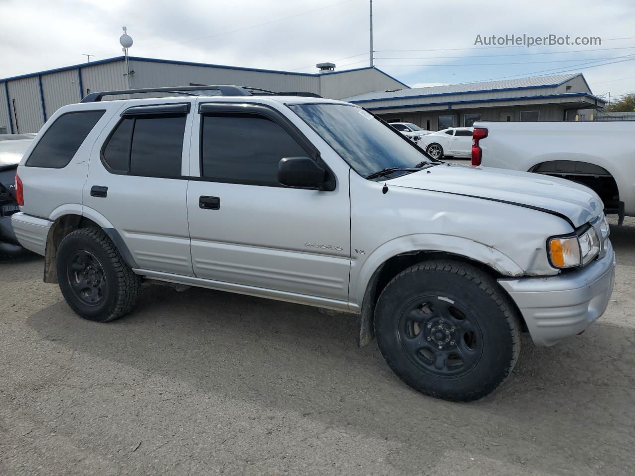 2001 Isuzu Rodeo S Серебряный vin: 4S2CK58WX14330689