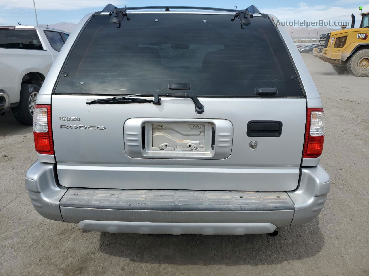 2001 Isuzu Rodeo S Silver vin: 4S2CK58WX14330689