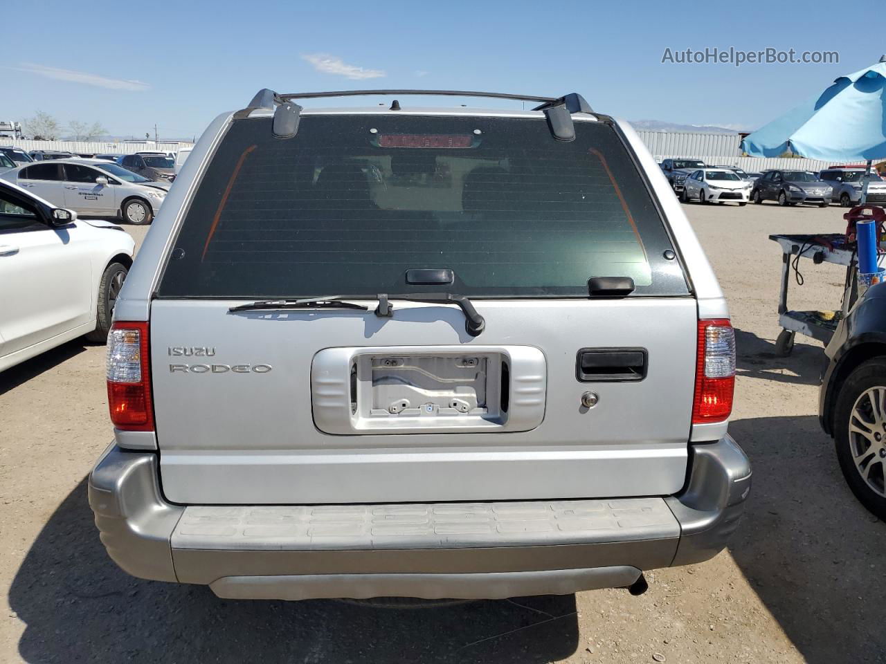 2001 Isuzu Rodeo S Silver vin: 4S2CK58WX14345712