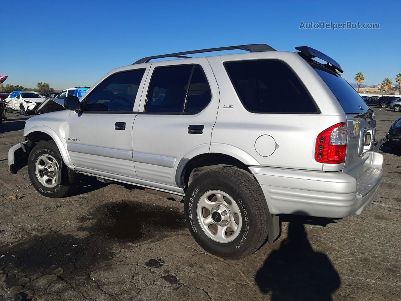 2001 Isuzu Rodeo S Серебряный vin: 4S2CK58WX14356239