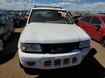 2001 Isuzu Rodeo S White vin: 4S2DM58W014345121