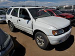 2001 Isuzu Rodeo S White vin: 4S2DM58W014345121