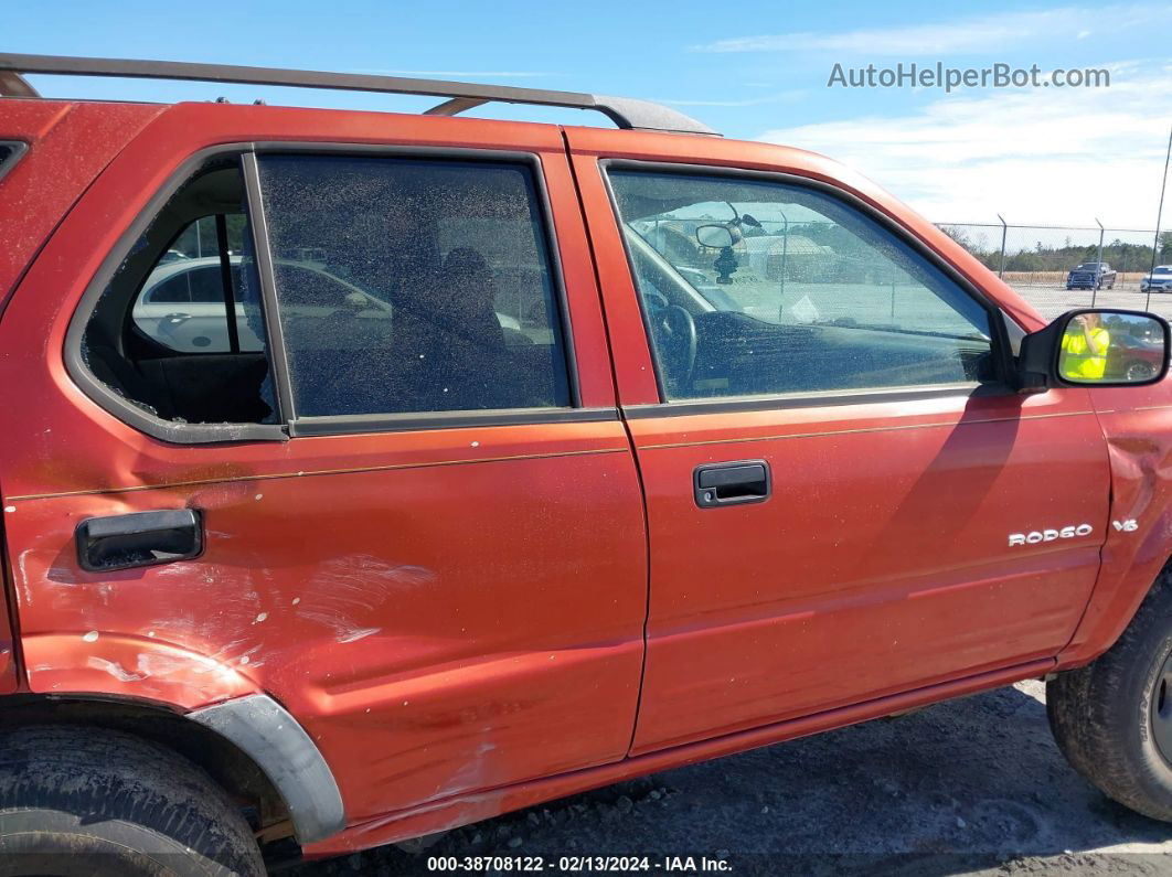 2001 Isuzu Rodeo Ls/ls 3.2l V6/lse 3.2l V6/s Красный vin: 4S2DM58W014350142