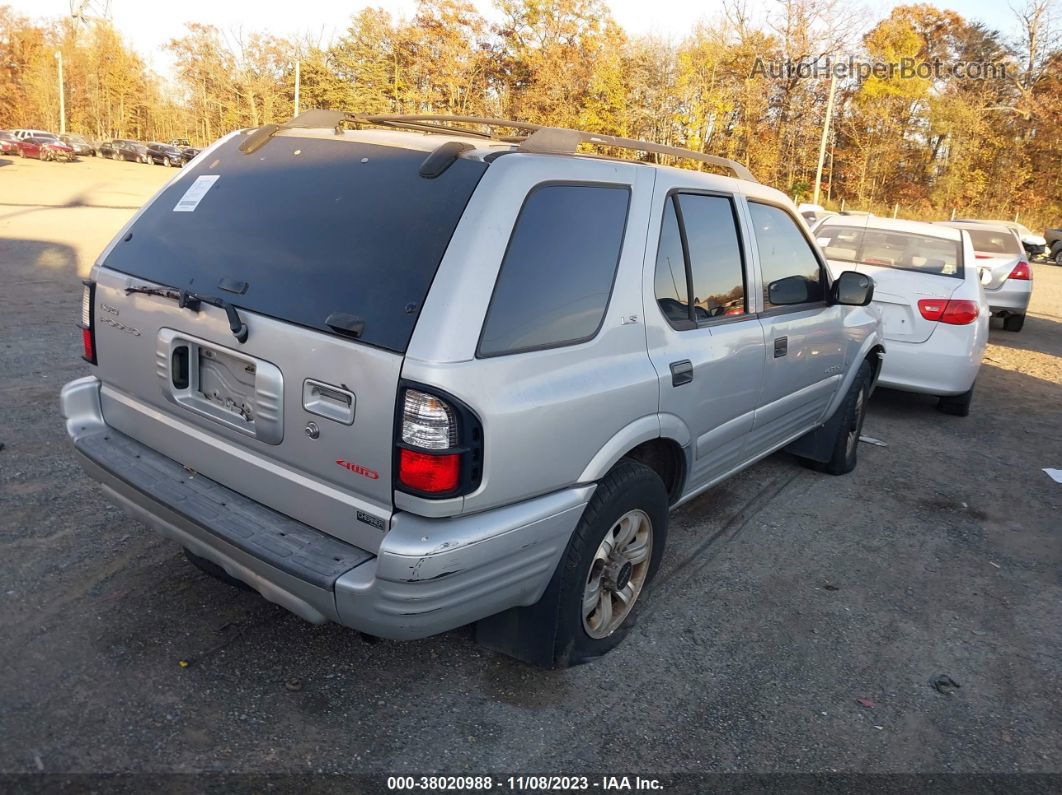 2001 Isuzu Rodeo Ls/lse/s Silver vin: 4S2DM58W114353583