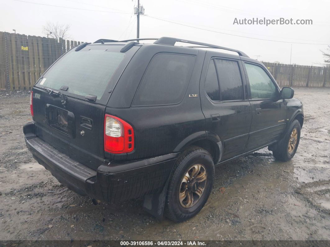 2001 Isuzu Rodeo Ls 3.2l/ls 3.2l V6/lse 3.2l V6/s/s 3.2l V6 Black vin: 4S2DM58W214318521