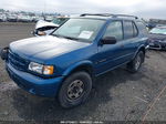 2001 Isuzu Rodeo S/ls/lse Blue vin: 4S2DM58W214346903