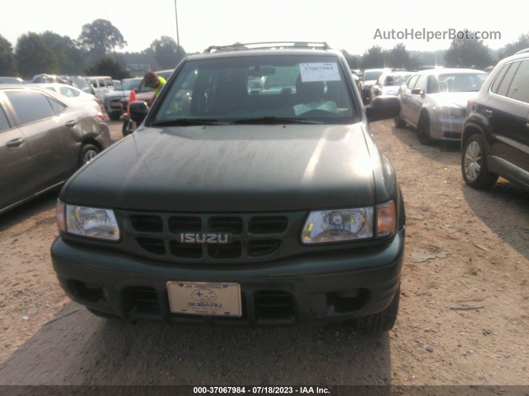 2001 Isuzu Rodeo S/ls/lse Зеленый vin: 4S2DM58W414342030