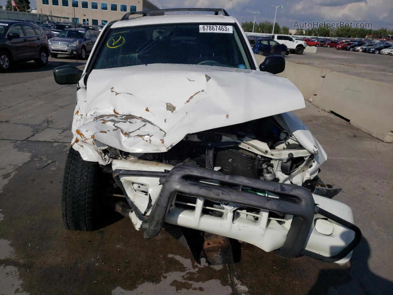 2001 Isuzu Rodeo S White vin: 4S2DM58W414361435