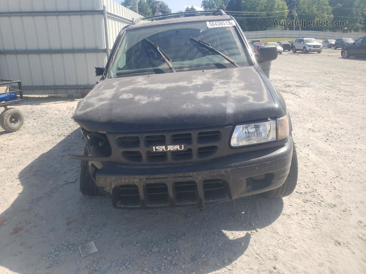 2001 Isuzu Rodeo S Black vin: 4S2DM58W614329392