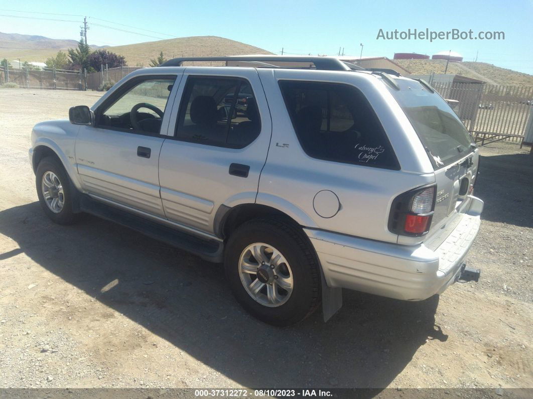 2001 Isuzu Rodeo Ls Gray vin: 4S2DM58W714333001