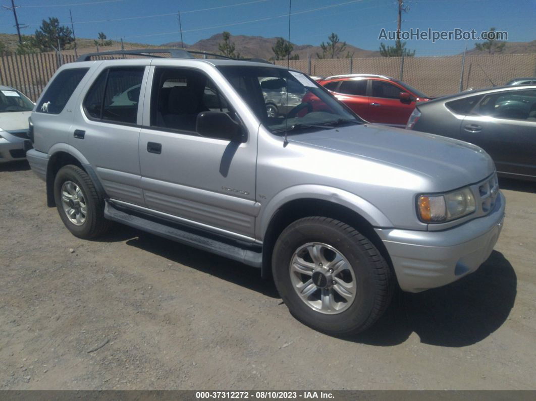 2001 Isuzu Rodeo Ls Gray vin: 4S2DM58W714333001