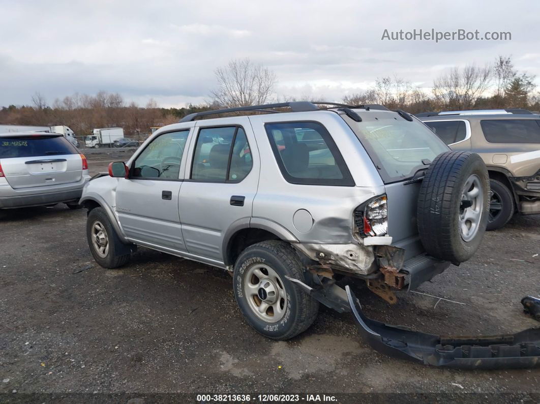 2001 Isuzu Rodeo Ls/lse/s Silver vin: 4S2DM58W814315123