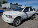 2001 Isuzu Rodeo S White vin: 4S2DM58W814345691