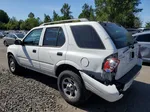 2001 Isuzu Rodeo S White vin: 4S2DM58W814345691