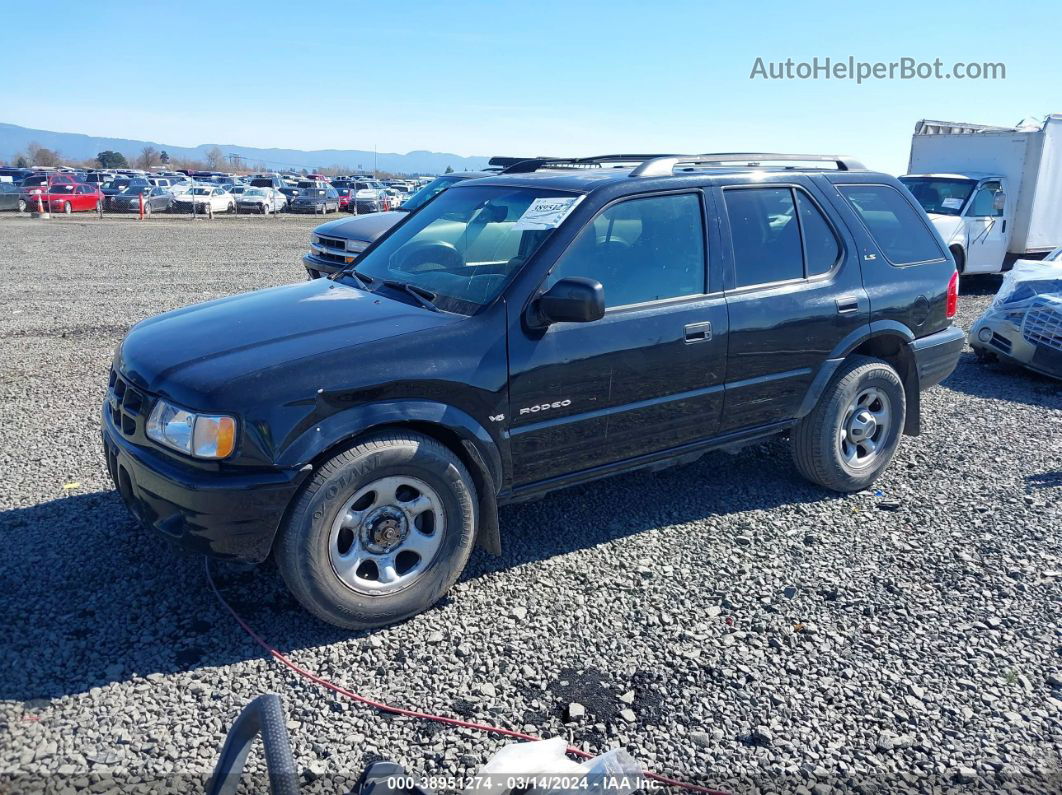 2001 Isuzu Rodeo Ls 3.2l/ls 3.2l V6/lse 3.2l V6/s/s 3.2l V6 Black vin: 4S2DM58W914307189