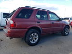 2001 Isuzu Rodeo S Red vin: 4S2DM58W914313588