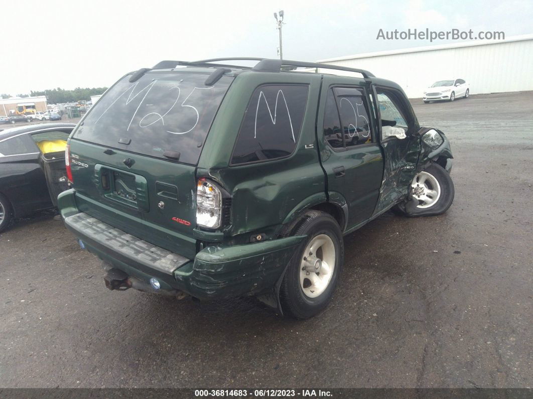 2001 Isuzu Rodeo S/ls/lse Green vin: 4S2DM58W914351645