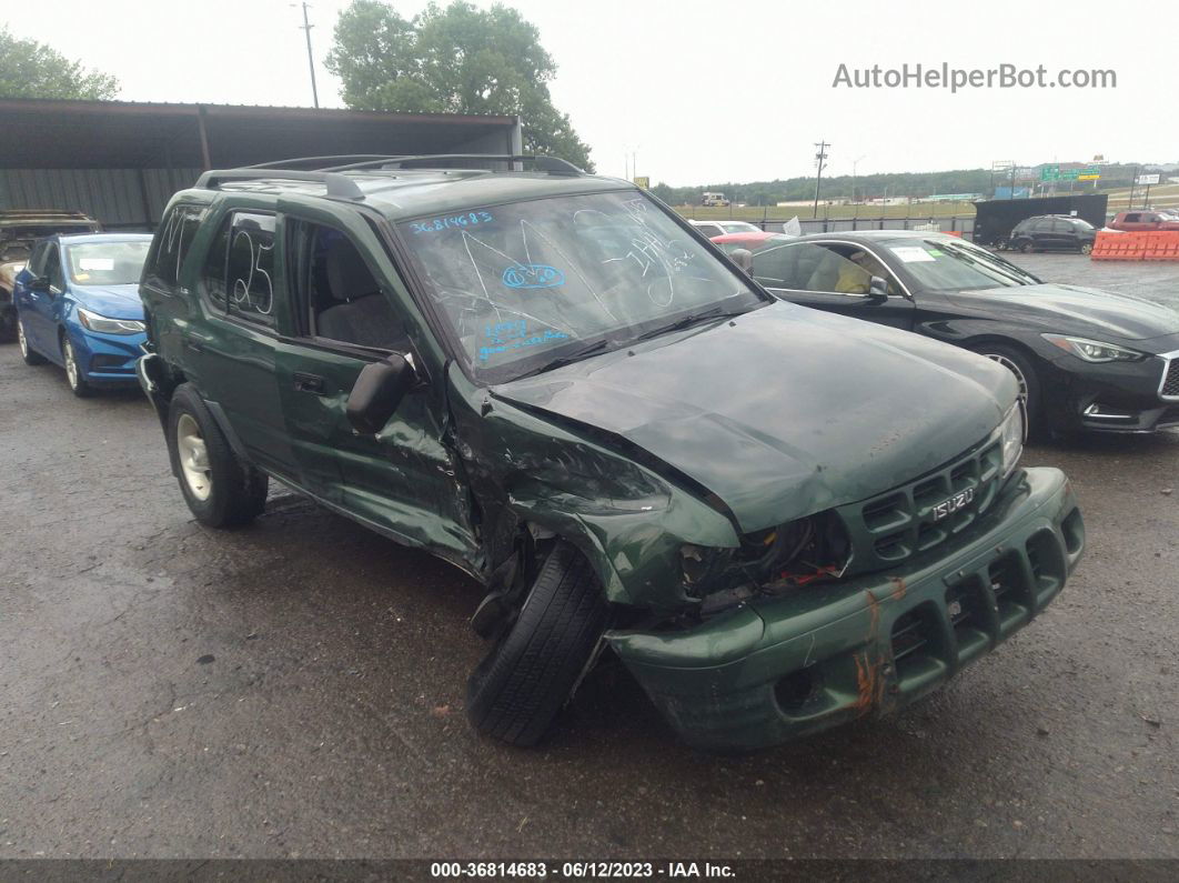 2001 Isuzu Rodeo S/ls/lse Green vin: 4S2DM58W914351645