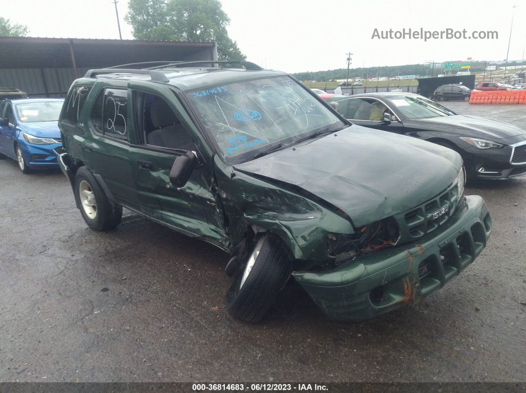 2001 Isuzu Rodeo S/ls/lse Green vin: 4S2DM58W914351645